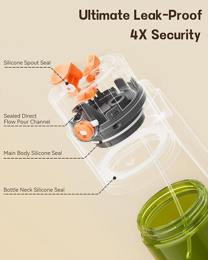 Upgrade 2 in 1 Oil Sprayer for Cooking, 17oz Light-Blocking Glass Olive Oil Dispenser Bottle for Kitchen,Food-Grade Oil Mister with 8 Stickers(2PCS)