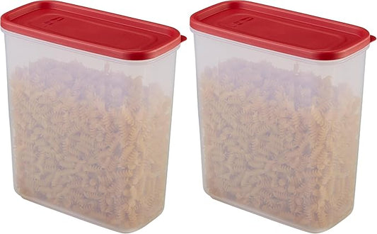 Rubbermaid Food Container, 21-Cup, Clear | For Dry Food | Pack of 2