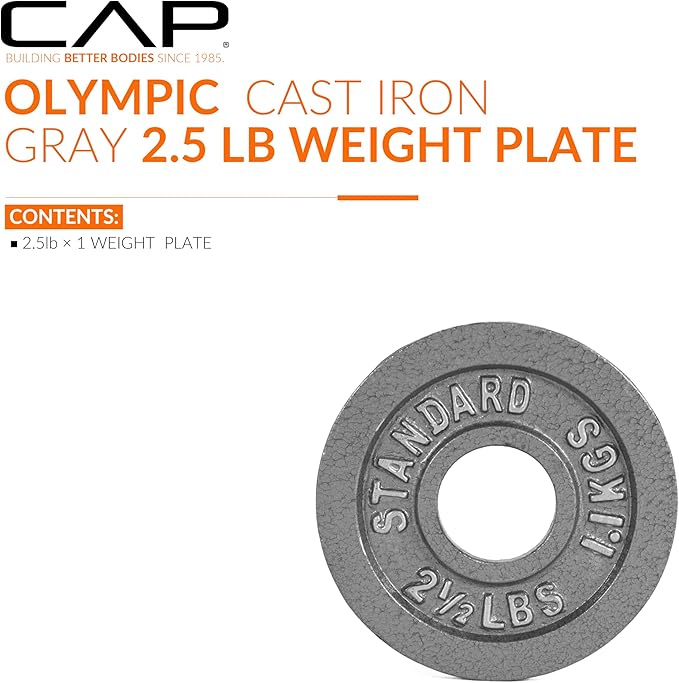 CAP Barbell 2-Inch Olympic Weight Plate | Multiple Options