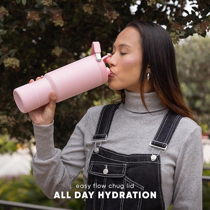 Simple Modern Trek Pivot | 40oz Flip Straw Tumbler with Handle | Water Bottle & Boot | Interchangeable Straw & Chug Lids | Insulated Stainless Steel Jug | Gym Sports Outdoors | Slumberland