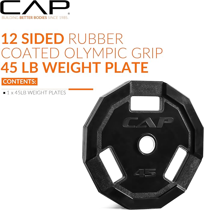 CAP Barbell 2-Inch Olympic Weight Plate | Multiple Options