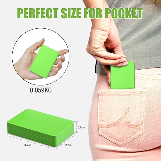 Digital Pocket Grams Scale, Diyife 1000g/0.01g High Precision, 7 Units Conversion Mini Scale with LCD Display, Tare Function for Food, Jewelry, Powder, Green
