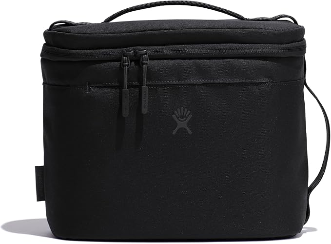 Hydro Flask Lunch Bag – Insulated Adult Lunch Cooler for Men and Women 8 L Black