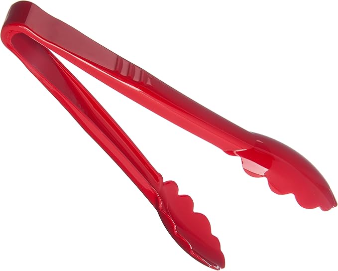 Carlisle FoodService Products 470905 Carly Salad Tong, 9" Utility Tong, 12 Pack