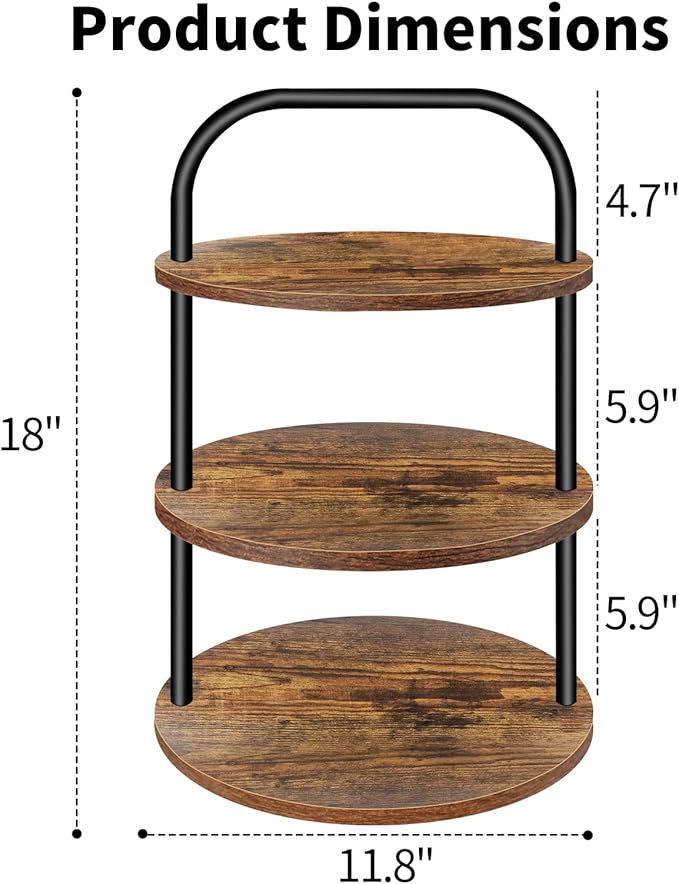 Cupcake Stand, Wooden Cupcake Stand for 100 Cupcakes 3 Tier Large Dessert Table Display Set Cupcake Tower Tiered Tray Stand Serving Tray for Party Supplies Vendor Display Farmhouse Decor