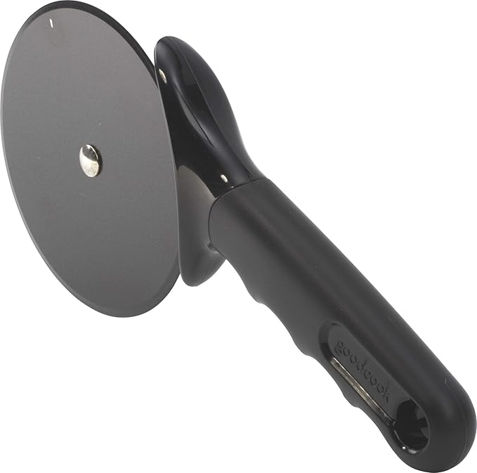 GoodCook Everyday Jumbo Pizza Cutter with Nonstick Stainless Steel Wheel