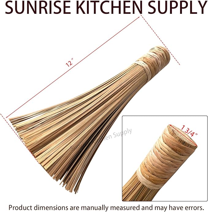Bamboo Wok Brush (12")