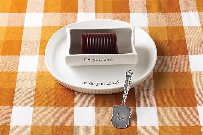 Mud Pie Canned Cranberry and Cranberry Sauce Serving Dish Set