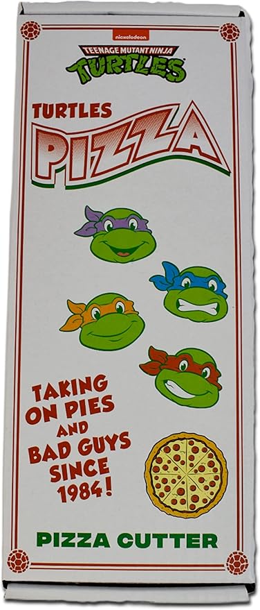 Teenage Mutant Ninja Turtles Pizza Cutter | TMNT Pizza Slicer | TMNT Pizza Wheel Cutter | TMNT Pizza Party Supplies | Officially Licensed