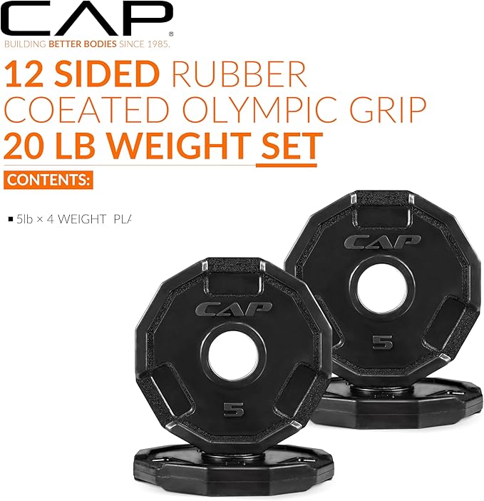 CAP Barbell 2-Inch Olympic Weight Plate | Multiple Options