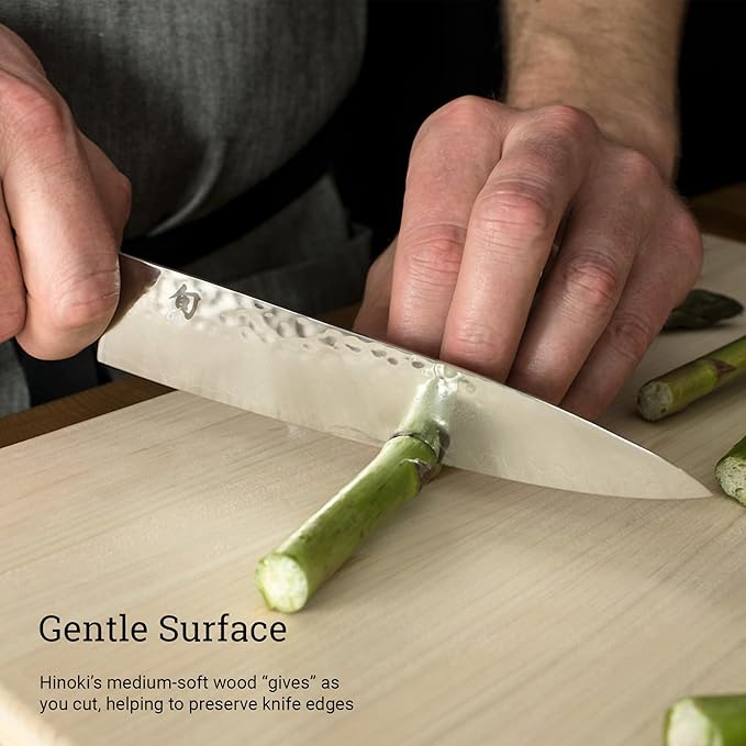 Shun Hinoki Cutting Board - Medium - 15.75" x 10.75" x 0.5"