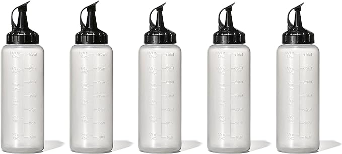 OXO Good Grips Chef's Squeeze Bottle Medium - 5 Pack