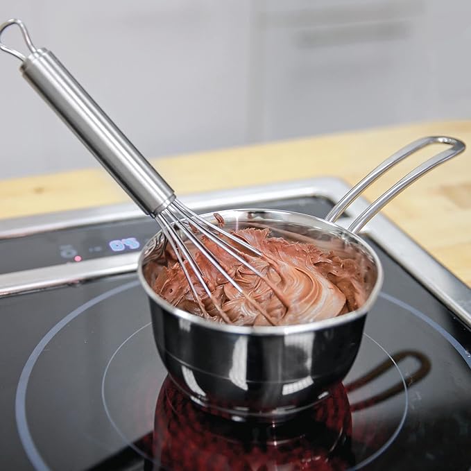 Küchenprofi Stainless Steel Saucepan with Clad Bottom, 1.5 Liters