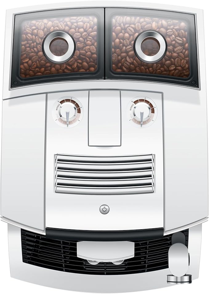 Jura J8 twin Diamond White Automatic Coffee Machine