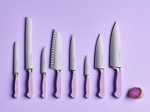 WÜSTHOF Classic Purple Yam 8 Piece Knife Block Set