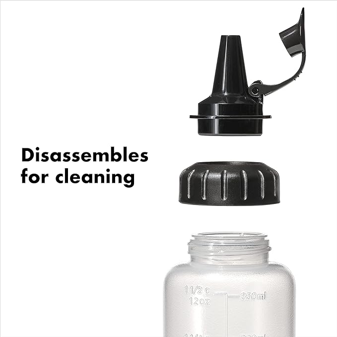 OXO Good Grips Chef's Squeeze Bottle Medium - 5 count (Pack of 4)