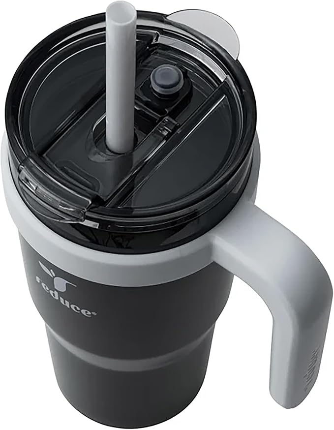 REDUCE 24 oz. Cold1 Tumbler, 2-Pack (Black & whitish)
