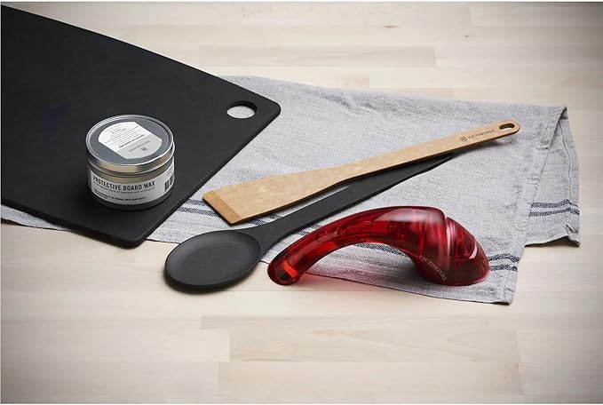 Victorinox Knife Sharpener - Kitchen Knife Sharpener for Home Essentials - Features Ceramic Rolls - Perfect for Left- & Right-Handed Use - Red