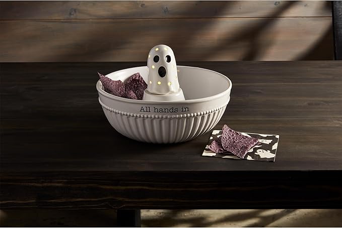 Mud Pie Serving Bowl; 4 1/2" x 11" dia
