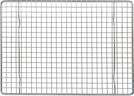 Mrs. Anderson's Baking Professional Cooling Rack, Heavy Duty Steel, Fits Quarter-Size Sheet Pans, 12 x 8.5 x 0.5-Inches