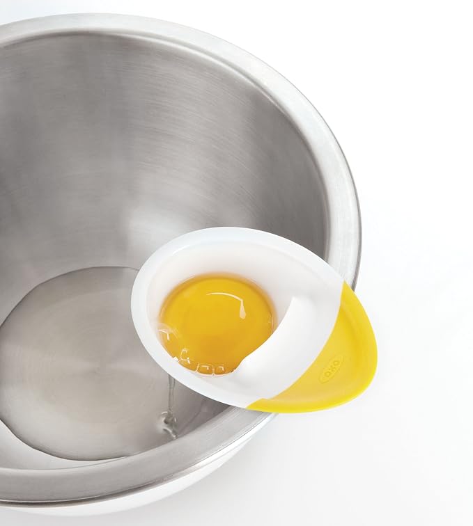 OXO Good Grips 3-in-1 Egg Separator, White/Yellow (Pack of 2)