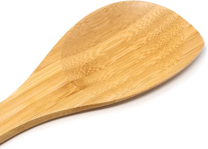 Norpro 12-Inch Bamboo Pointed Spoon, Natural