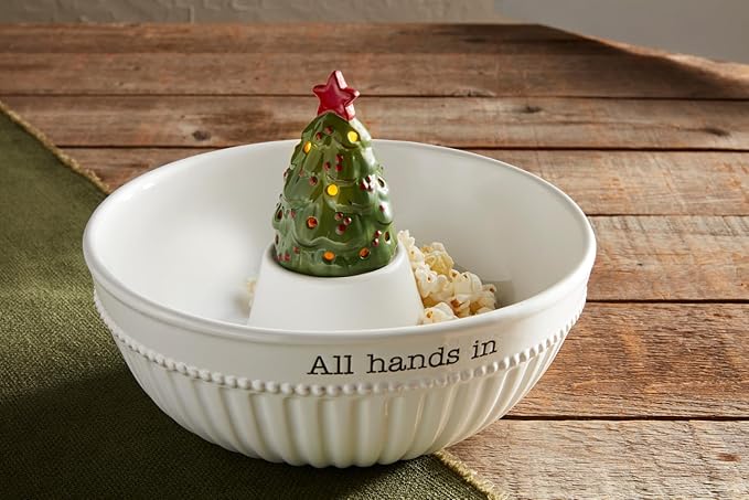 Mud Pie Serving Bowl; 4 1/2" x 11" dia