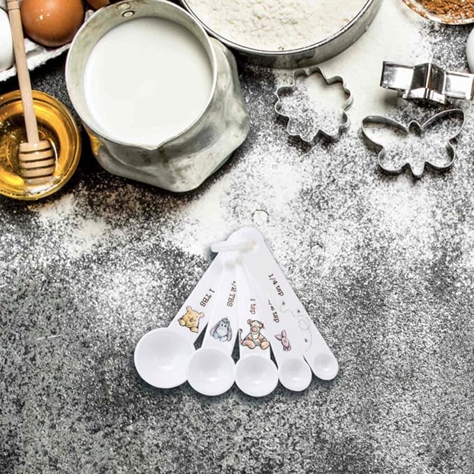 Disney Winnie the Pooh Measuring Spoons - Adorable Winnie the Pooh Measuring Spoons for Kitchen