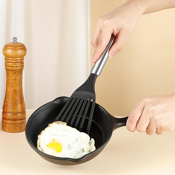 Tenta Kitchen Flexible Fish Turner Spatula, for Fish/Egg/Meat/Dumpling Frying