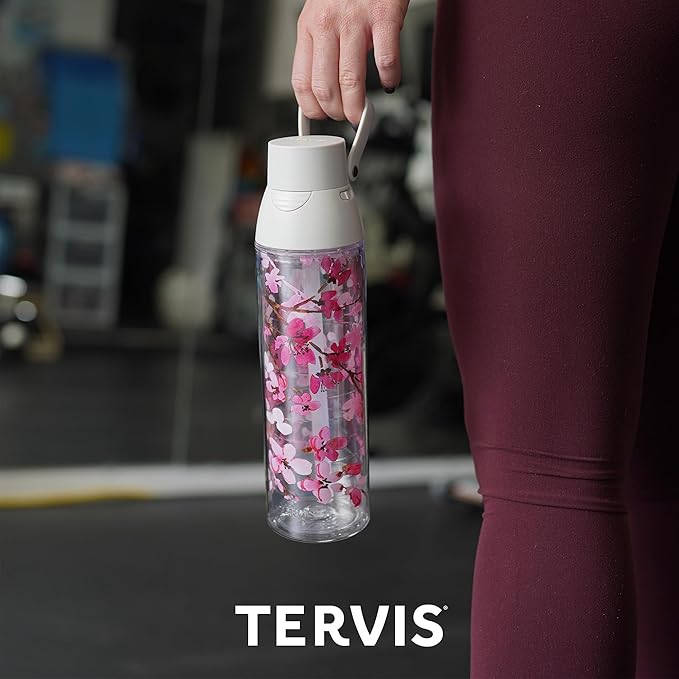 Tervis Venture Lite Dragonfly Mandala Made in USA Double Walled Insulated Tumbler Travel Cup Keeps Drinks Cold & Hot, 24oz Water Bottle, Classic