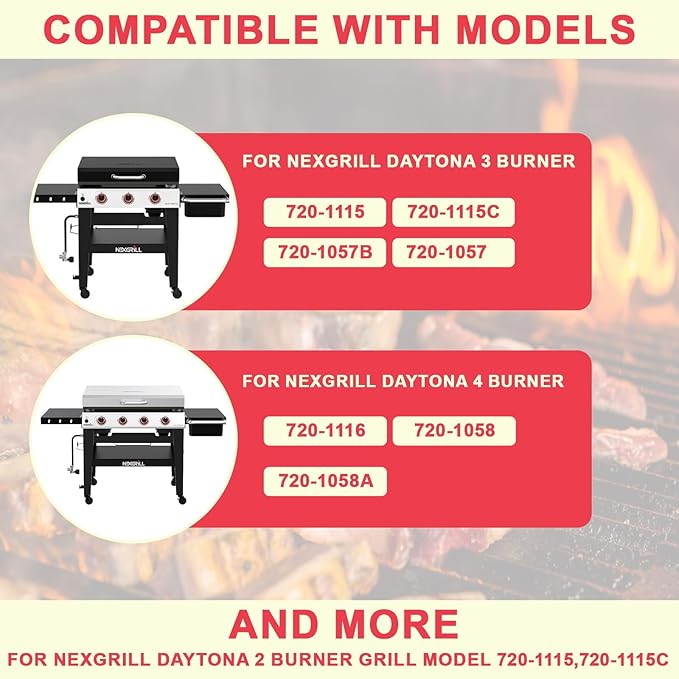 Griddle Grease Cup Liners for Nexgrill Daytona 3/4 Burner 720-1058 720-1115 720-1057 Grills, Aluminum Grease Tray Replacement for Nexgrill Daytona 30 in & 36 in Flat Top Griddle Accessories, 30 Packs
