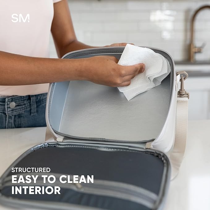 Simple Modern Hadley Lunch Box with Shoulder Strap | Kids & Adults | Insulated Bag with Pockets for Women, Men, Girls, Boys