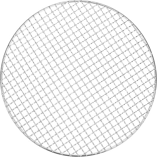 Cooling Rack, 13" Round Stainless Steel Baking Rack for BBQ/Cooking/Roasting/Grilling/Steaming/Drying, Wire Cooling Rack for Baking [Silver]