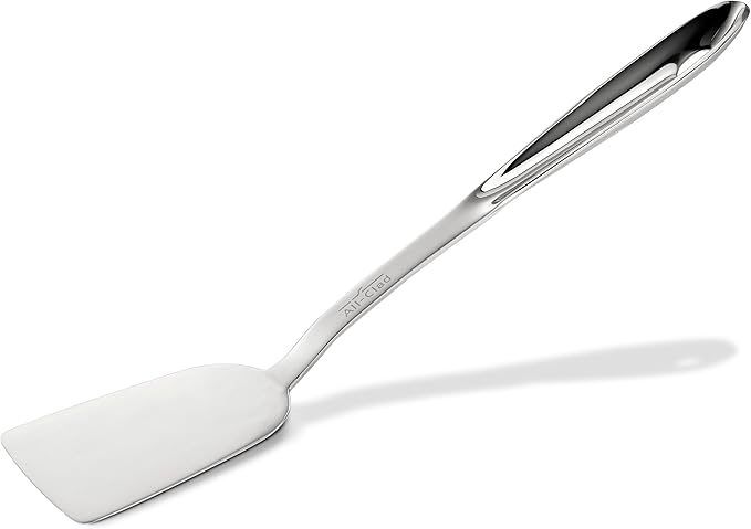 All-Clad Specialty Stainless Steel Kitchen Gadgets Turner Kitchen Tools, Kitchen Hacks Silver