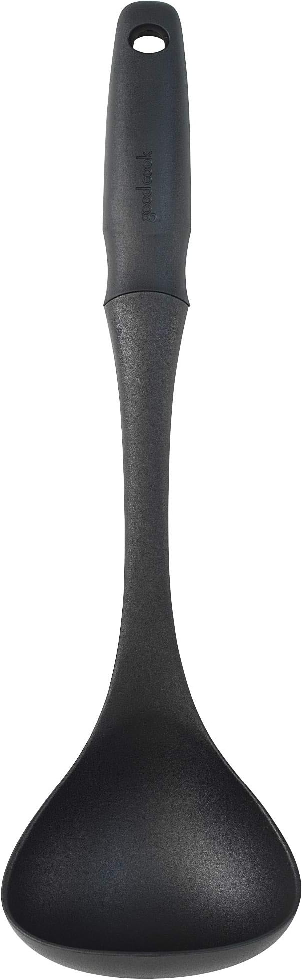 GoodCook Touch Ladle Nylon Heat-Safe Serving and Cooking Spoon, Black