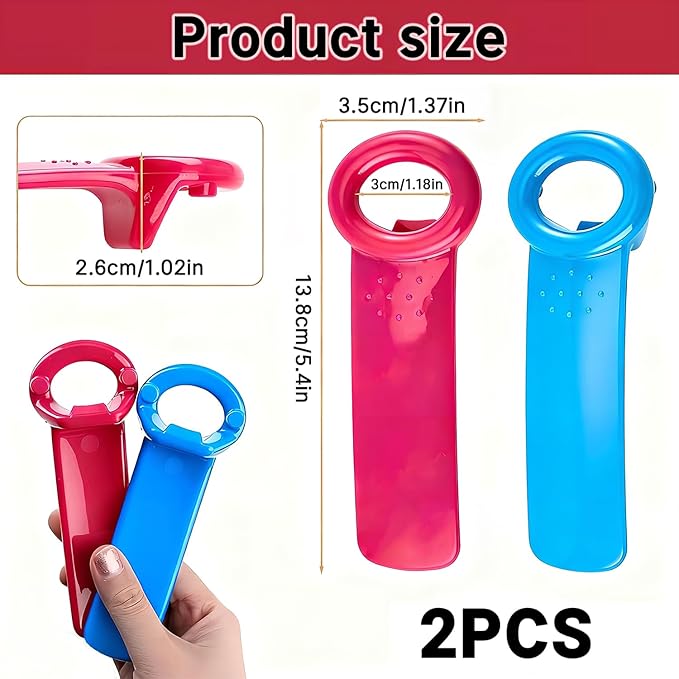 Multifunctional Can Opener,2 Pcs Easy Jar Opener for Kids and Arthritis and Carpal Tunnel Sufferers