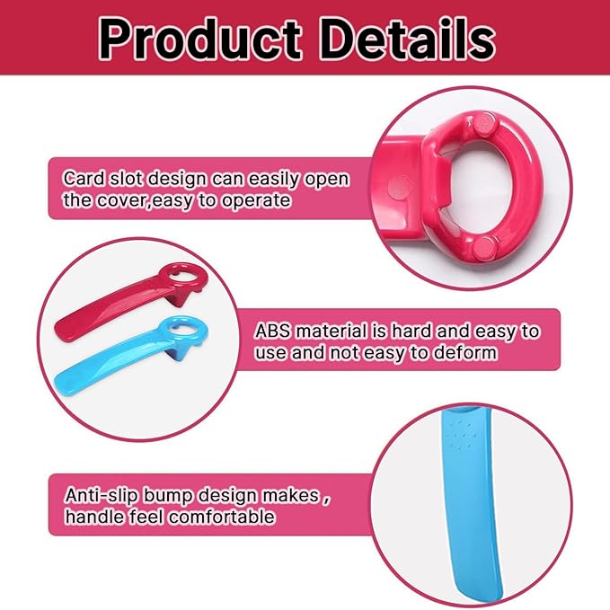 Multifunctional Can Opener,2 Pcs Easy Jar Opener for Kids and Arthritis and Carpal Tunnel Sufferers