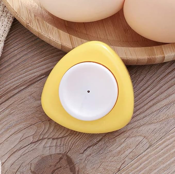 Jawbush Egg Piercer for Raw Eggs, Egg Hole Poker Puncher with Magnetic Base & Safety Lock to Get Good Hard Boiled Eggs, Easy Egg Peeler Shell Remover with Retractable Pin