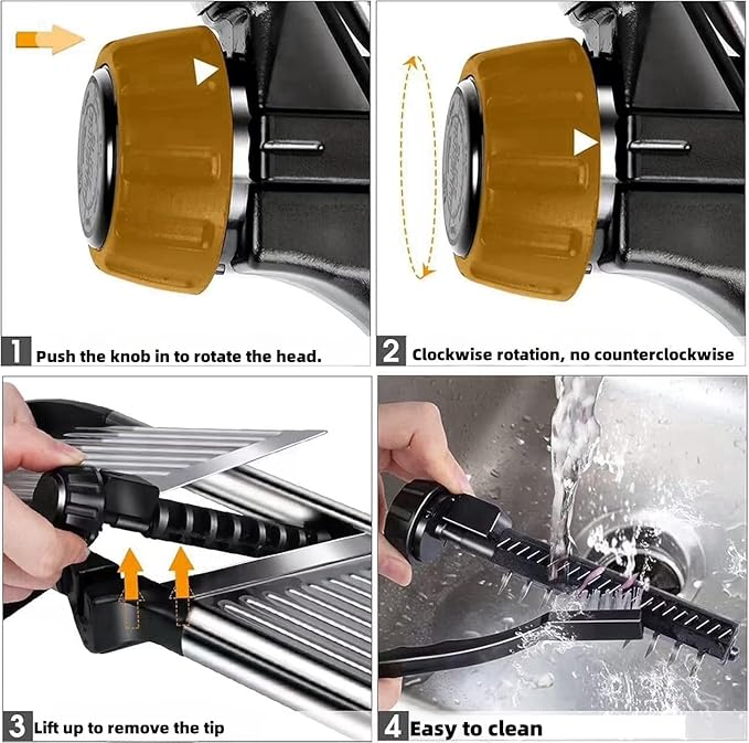 GYH&GXR Mandoline slicer Mandoline food slicer for kitchen Adjustable stainless steel blades Vegetable Chopper Potato Tomato Carrot Vegetable Fruit and Onion Cutter
