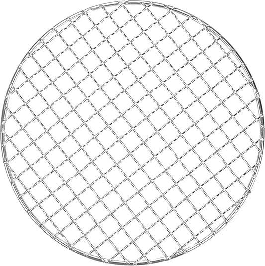 Cooling Rack, 8" Round Stainless Steel Baking Rack for BBQ/Cooking/Roasting/Grilling/Steaming/Drying, Wire Cooling Rack for Baking [Silver]
