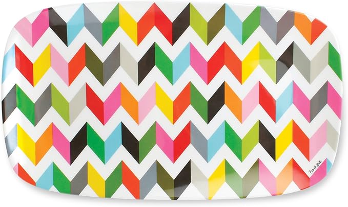 French Bull 13" Rectangular Platter - Melamine Platters and Serving Ware - Plate, Dish, Serving, Collection - Ziggy
