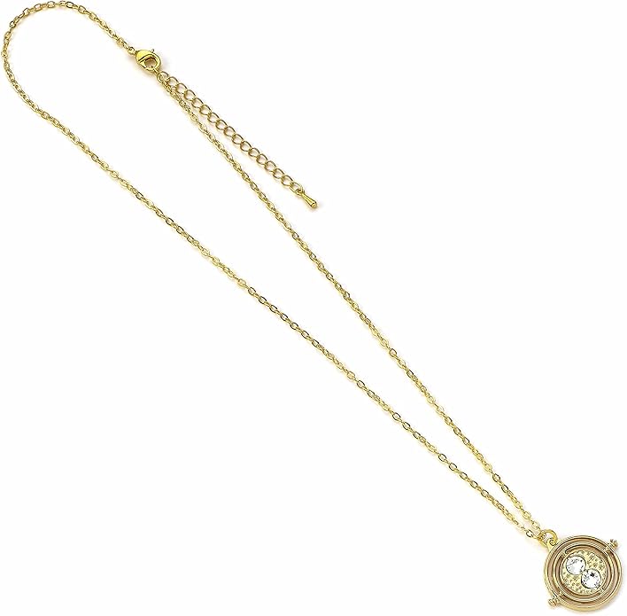 Harry Potter 20mm Fixed Time Turner Necklace by The Carat Shop