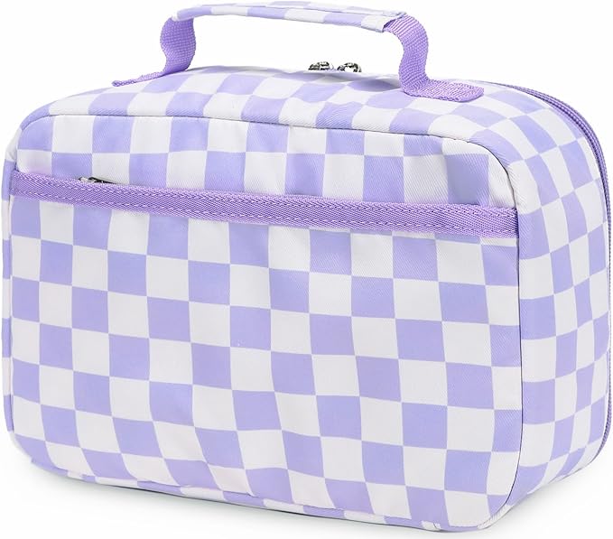 LEDAOU Lunch Bag Kids Insulated Lunch Box Girls Boys Insulated Reusable Lunch Bag for School Picnic Hiking Work