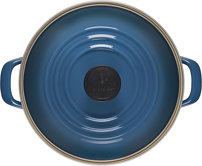 Le Creuset Enamel On Steel Stockpot, 8 qt., Deep Teal