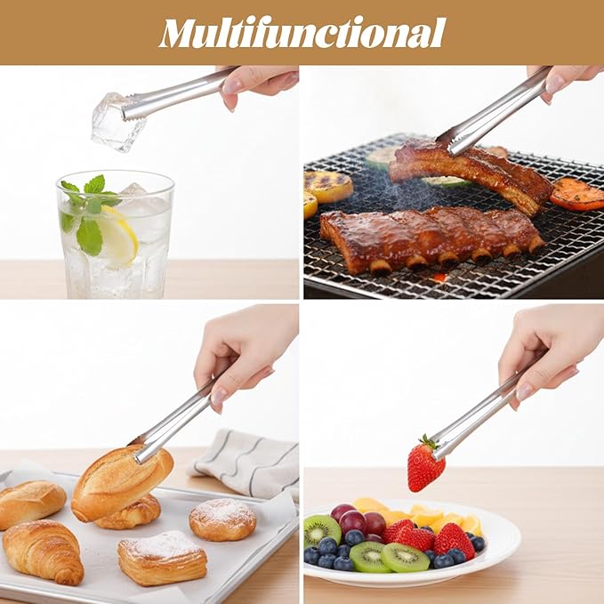 2 PCS Egg Chalaza Removal Tool, 6 Inch Chalaza Remover for Eggs, Toothed Design Egg Membrane Eggshell Fragment Remover Tong for Cooking Food Cake Bakers Pastry Chefs