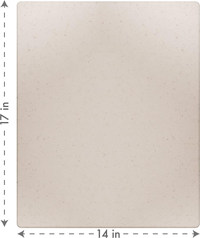 Dexas Superboard Reversible Pastry Board, 14 x 17 Inches, Oatmeal Granite Color - Dishwasher Safe, Ideal for Baking and Food Prep