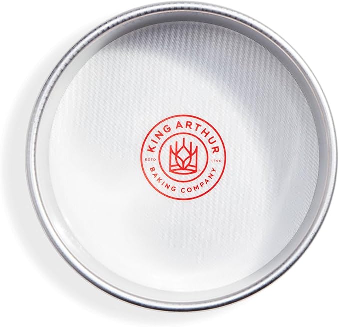 King Arthur Baking Company Round Cake Pan Liners, Oven Safe Reusable Nonstick European-Grade Silicone, 8-Inch, Set Of 2, For Easy Nonstick Cake Release