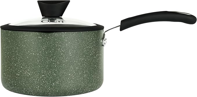 The All-In-One Stone Saucepan and Cooking Pot by Ozeri - 100% APEO, GenX, PFBS, PFOS, PFOA, NMP and NEP-Free German-Made Coating