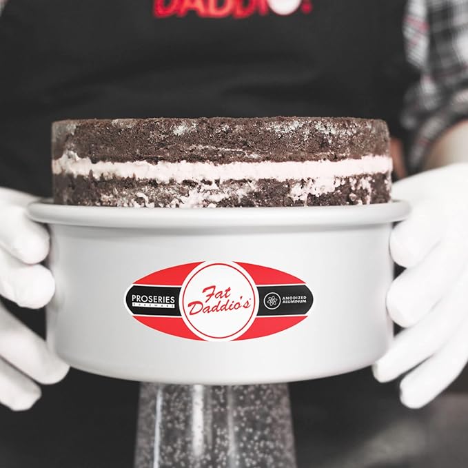 Fat Daddio's PCC-42 Anodized Aluminum Round Cheesecake Pan, 4 x 2 Inch