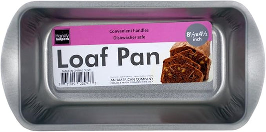 Kole Imports Essentials Loaf Baking Pan, 10" x 5" x 2.5", Silver